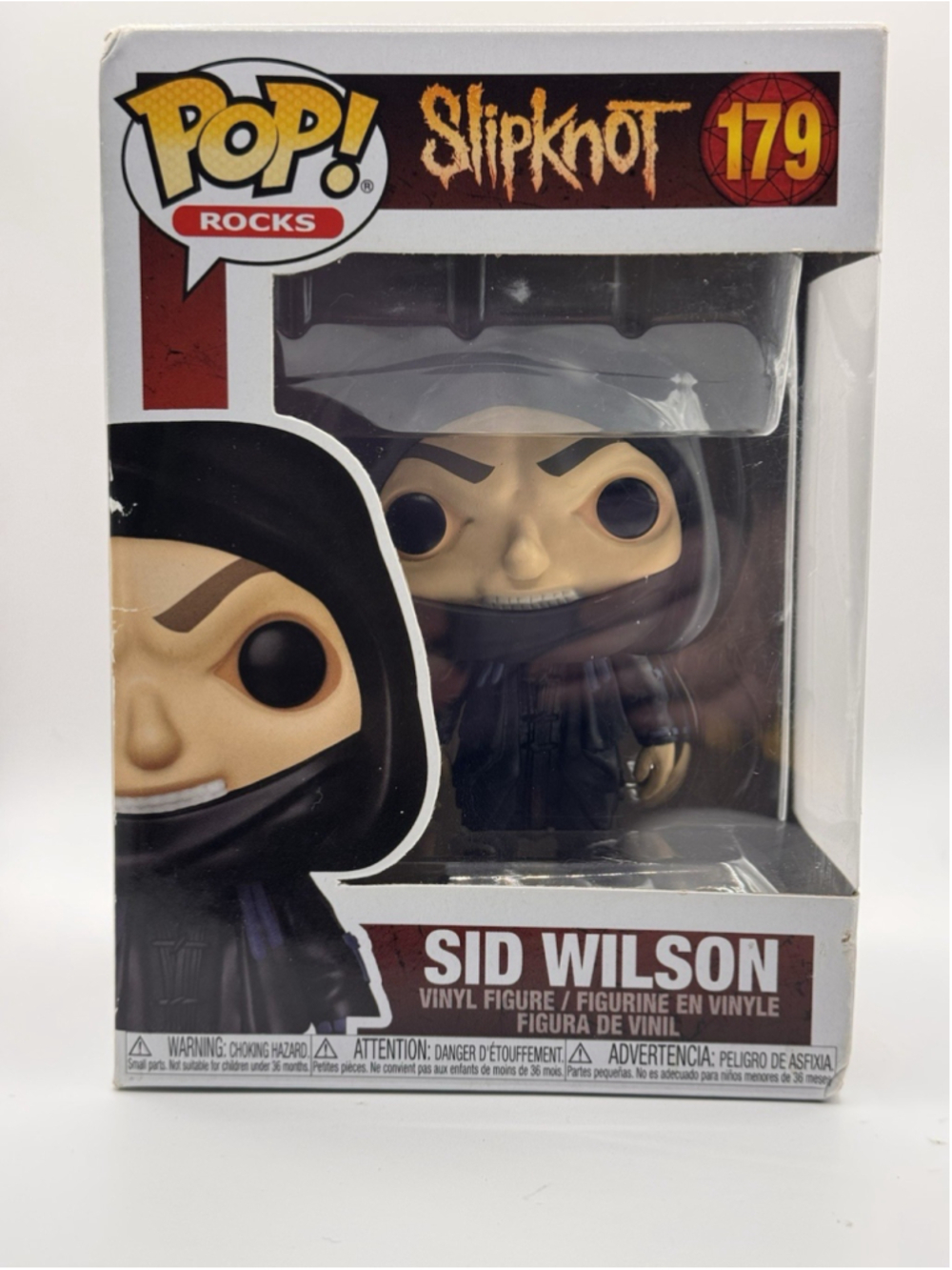 Funko Pop! Rocks SlipKnot SID WILSON #179 (Minor Box Damage)